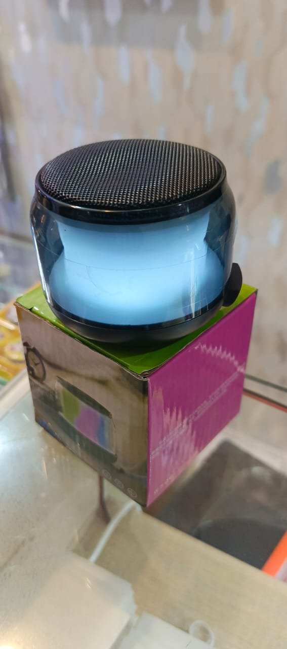Mini Bluetooth Wireless Portable Speaker With Led Light & High Bass Sound