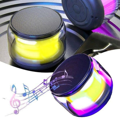 Mini Bluetooth Wireless Portable Speaker With Led Light & High Bass Sound